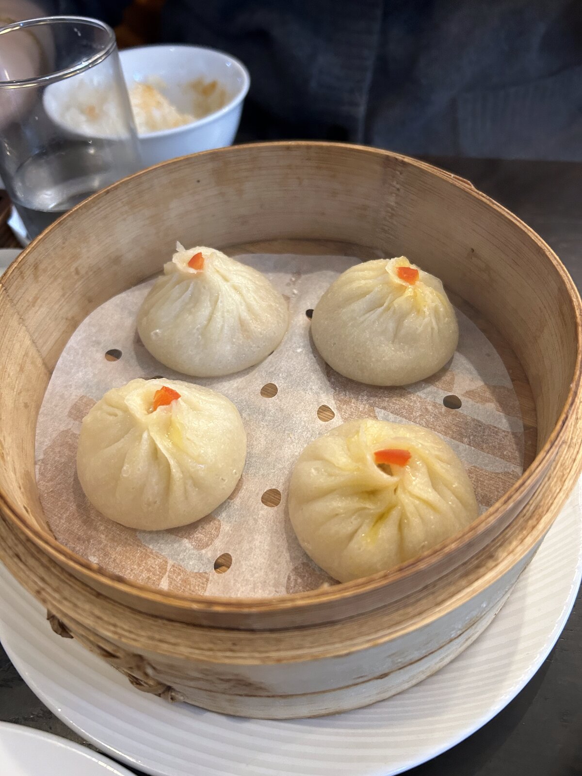 阿杏 蟹粉小籠包 蟹味噌小籠包