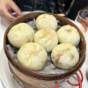 みんみん小籠包の紹興スタイル小籠包（小さい肉まん風・ふっくら白い）