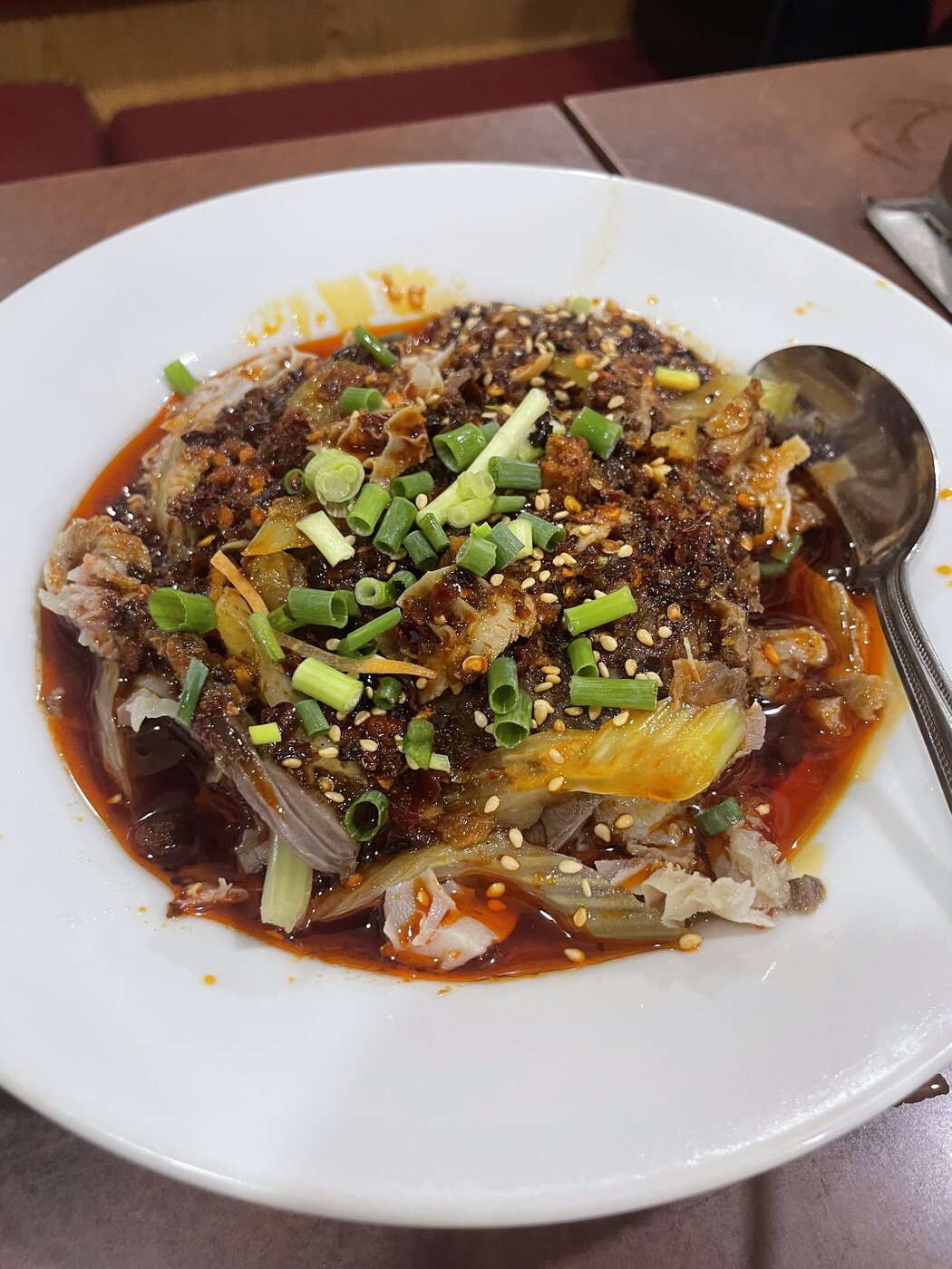 晴々飯店 夫妻肺片 牛モツ ラー油