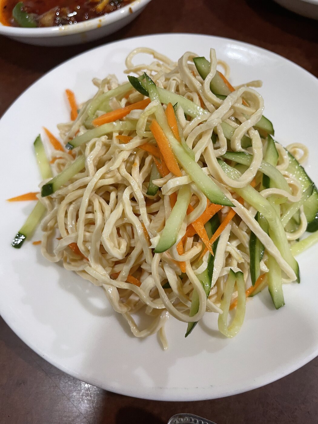 晴々飯店 干豆腐の和え物 拌干絲