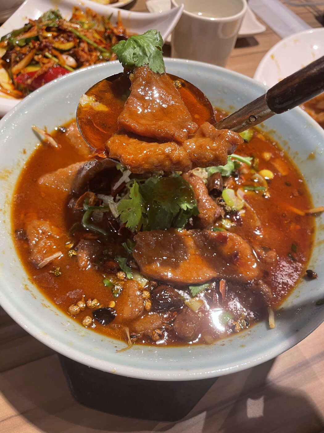 千里香 火鍋 麻辣 煮込み料理 マオツァイ