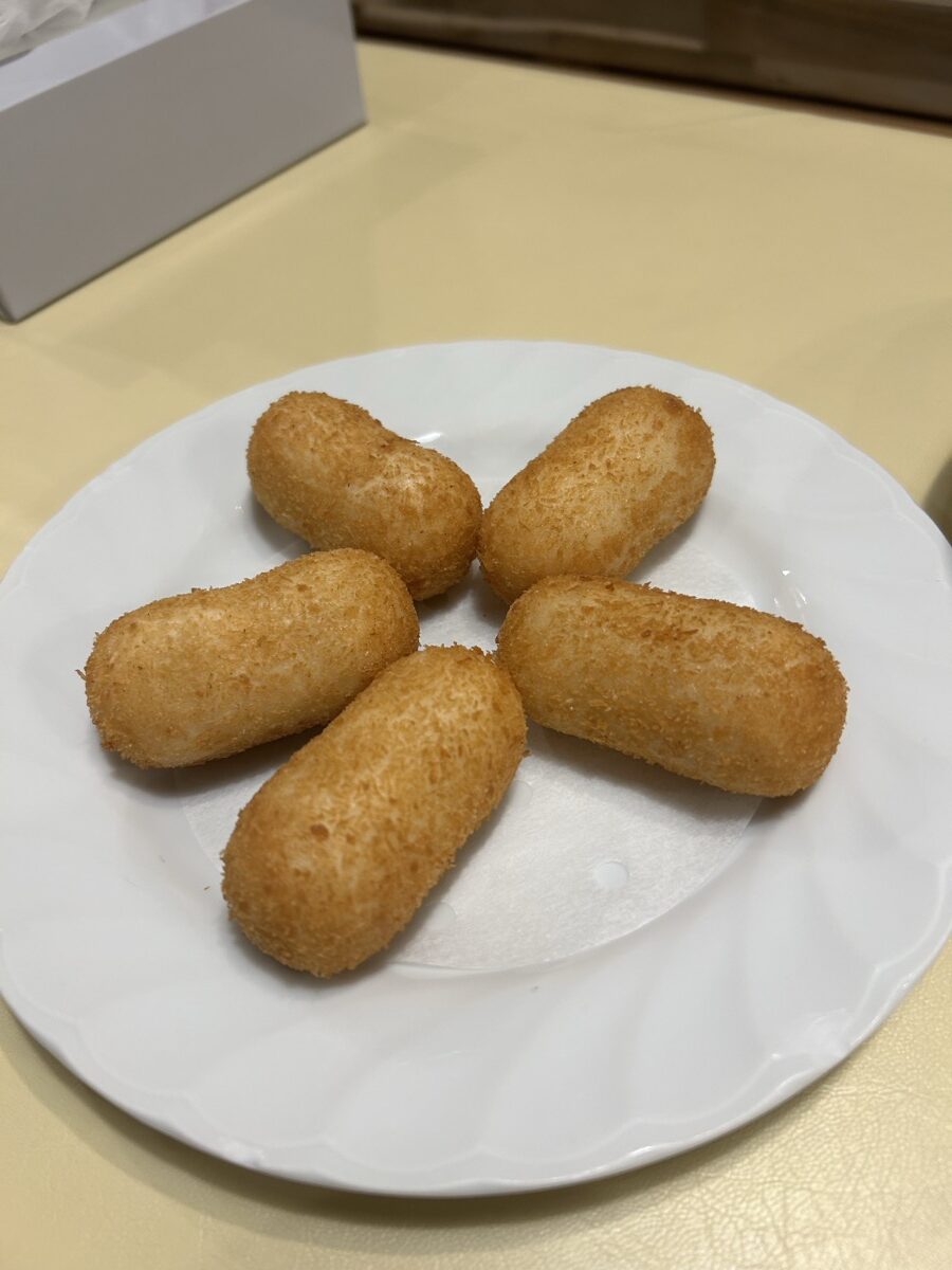 麻辣十食 黒蜜の手作り揚げ餅