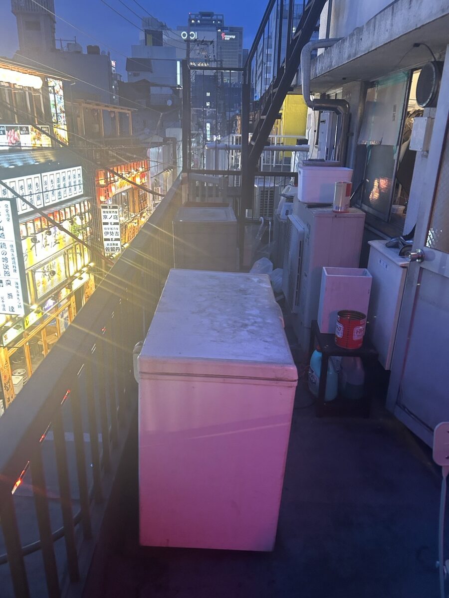 ジャギ飯店 ベランダ席