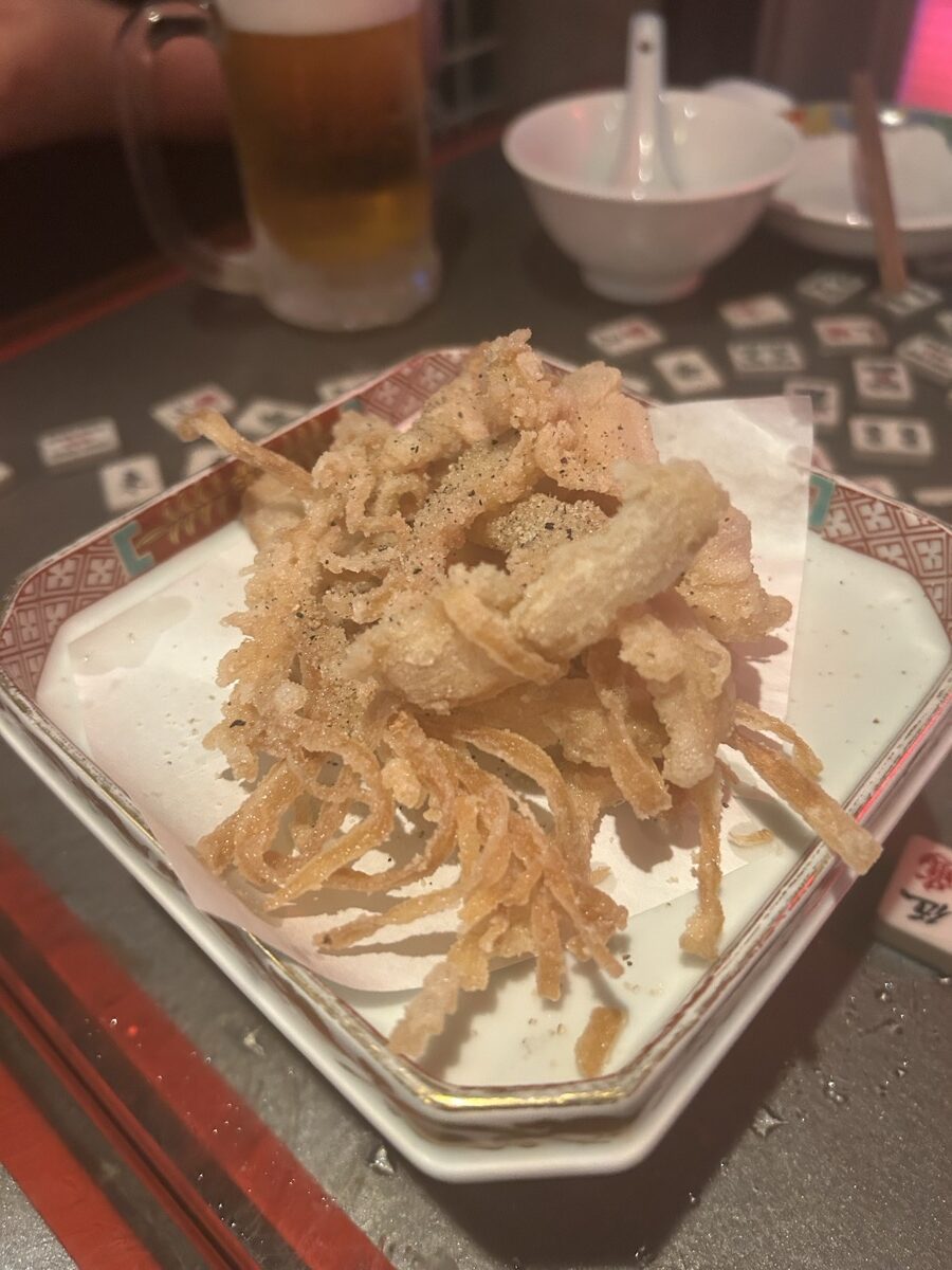 ジャギ飯店 きのこの唐揚げ