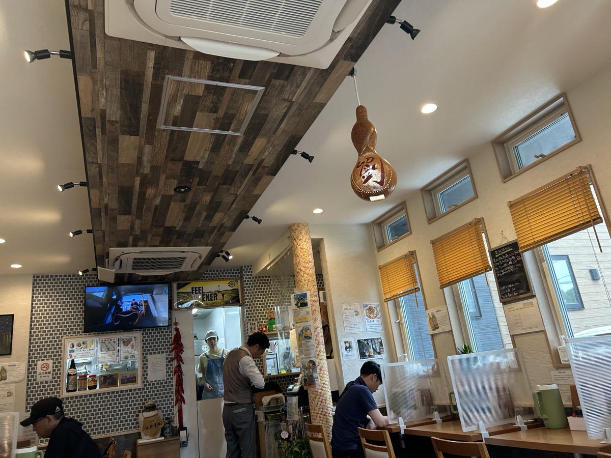 激旨麺厨房 劉 店内